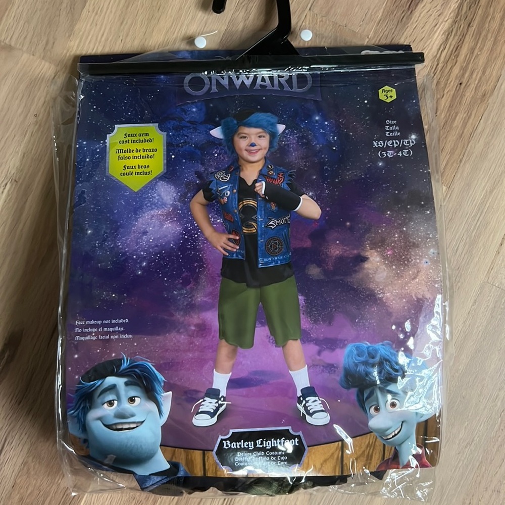Onward Barley Lightfoot costume size 3T-4T